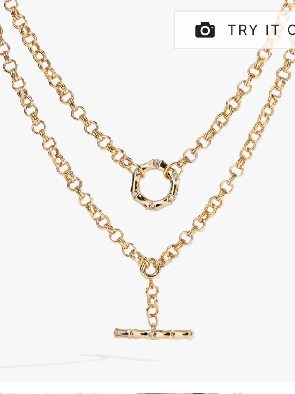 NWT Alex and Ani bamboo convertible necklace in gold